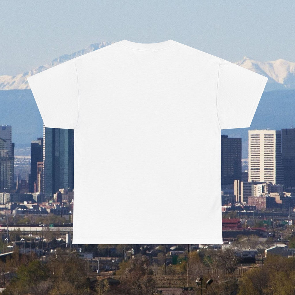 Modern Full Front Mountain Logo T-Shirt — "The Great State of Colorado" Explore Discover Call It Home