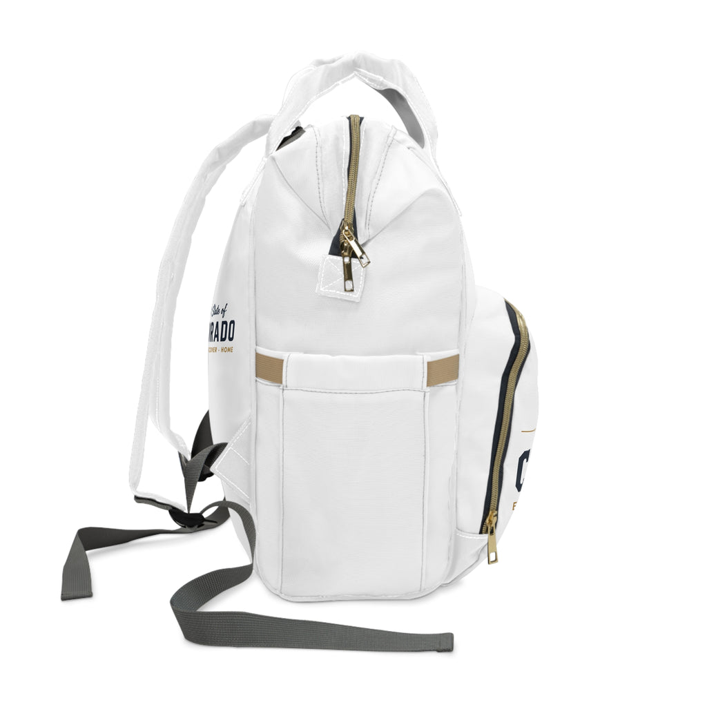 Baby Collection Colorado Mountain Logo Diaper Backpack — Multifunctional Baby Travel Bag
