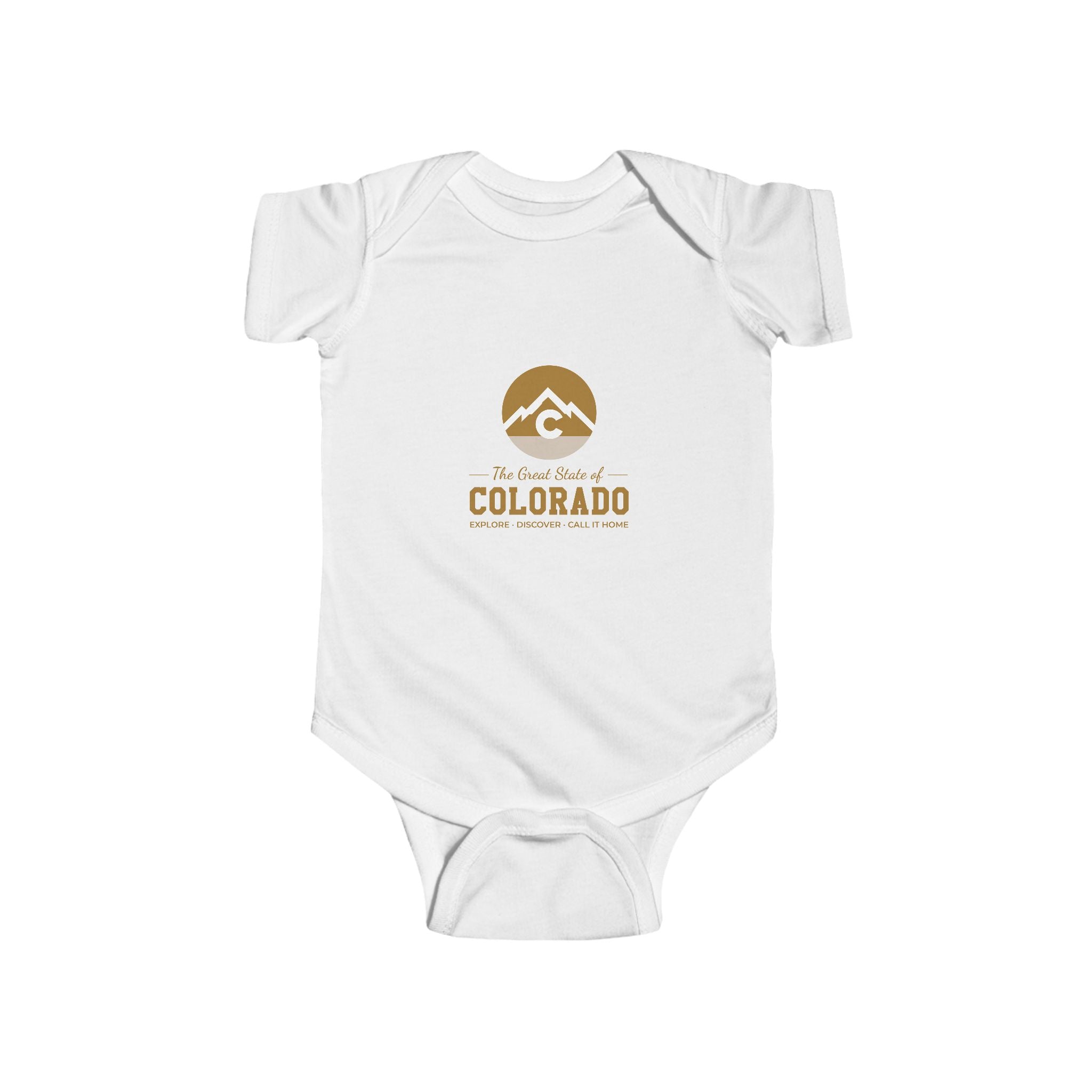 Colorado Mountain Baby Bodysuit – The Summit of Colorado Infant Onesie
