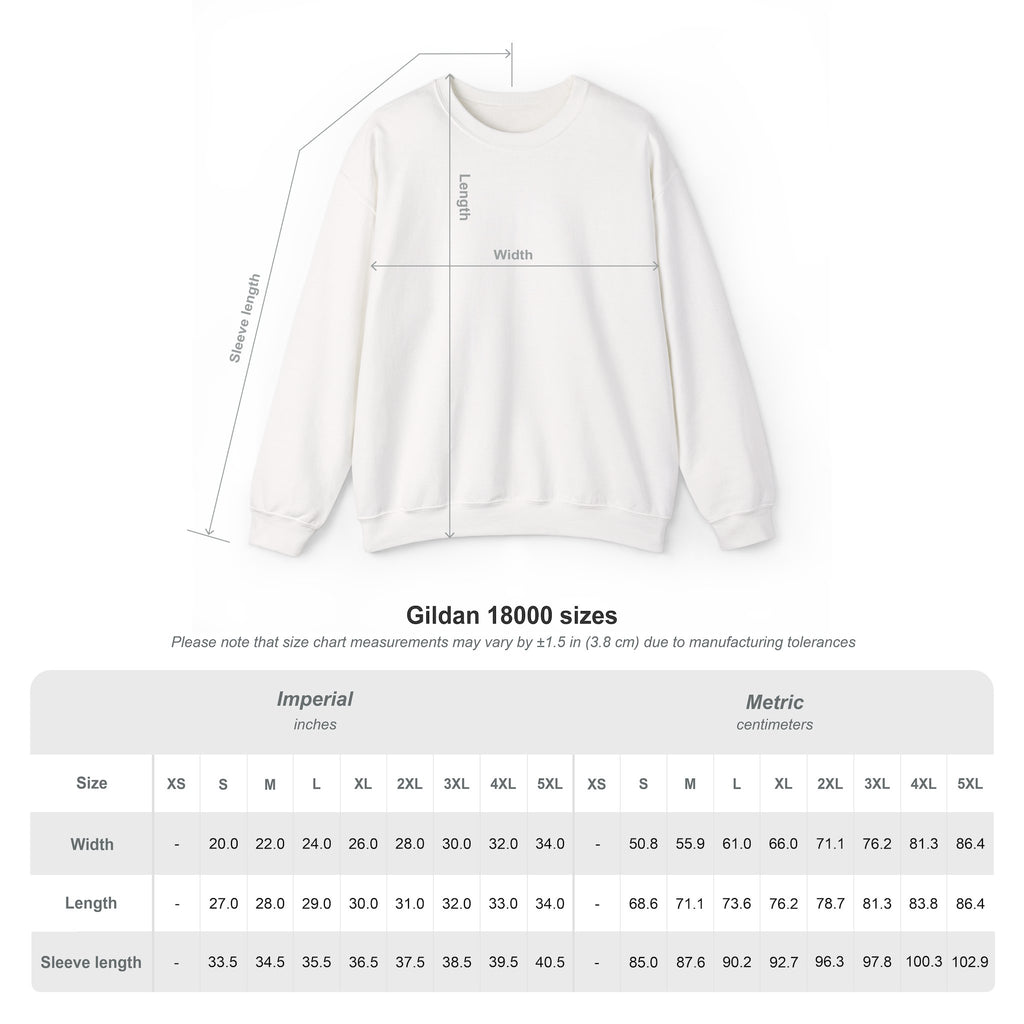 Colorado Mountains Crewneck Sweatshirt — "The Great State of Colorado" Graphic