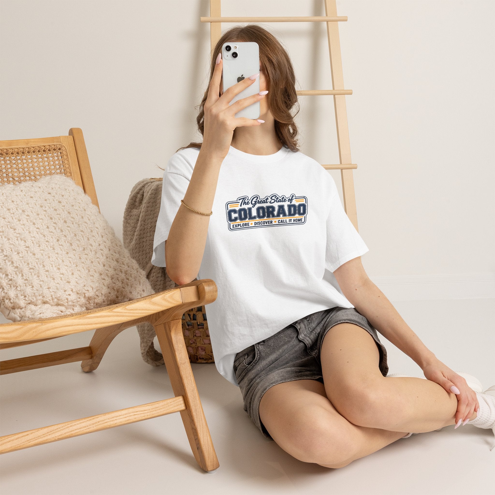 Old School Colorado State Tee — "The Great State of Colorado" T-Shirt