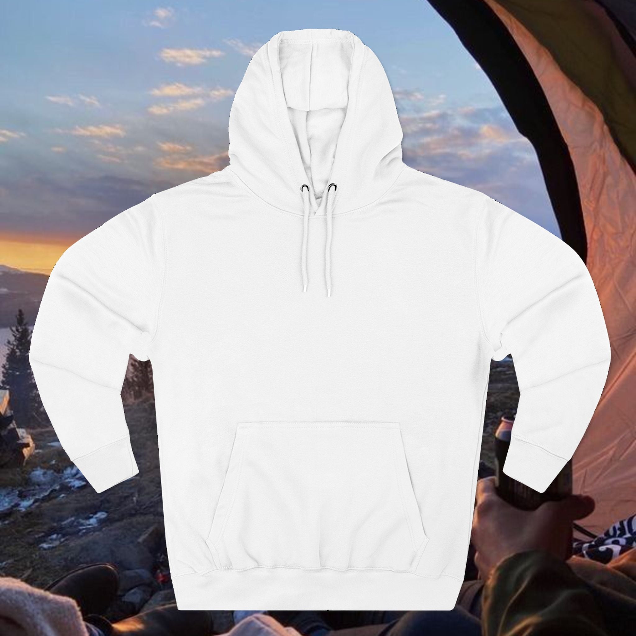 Compass Personable Colorado Mountain Hoodie — The Great State of Colorado Scenic Pullover