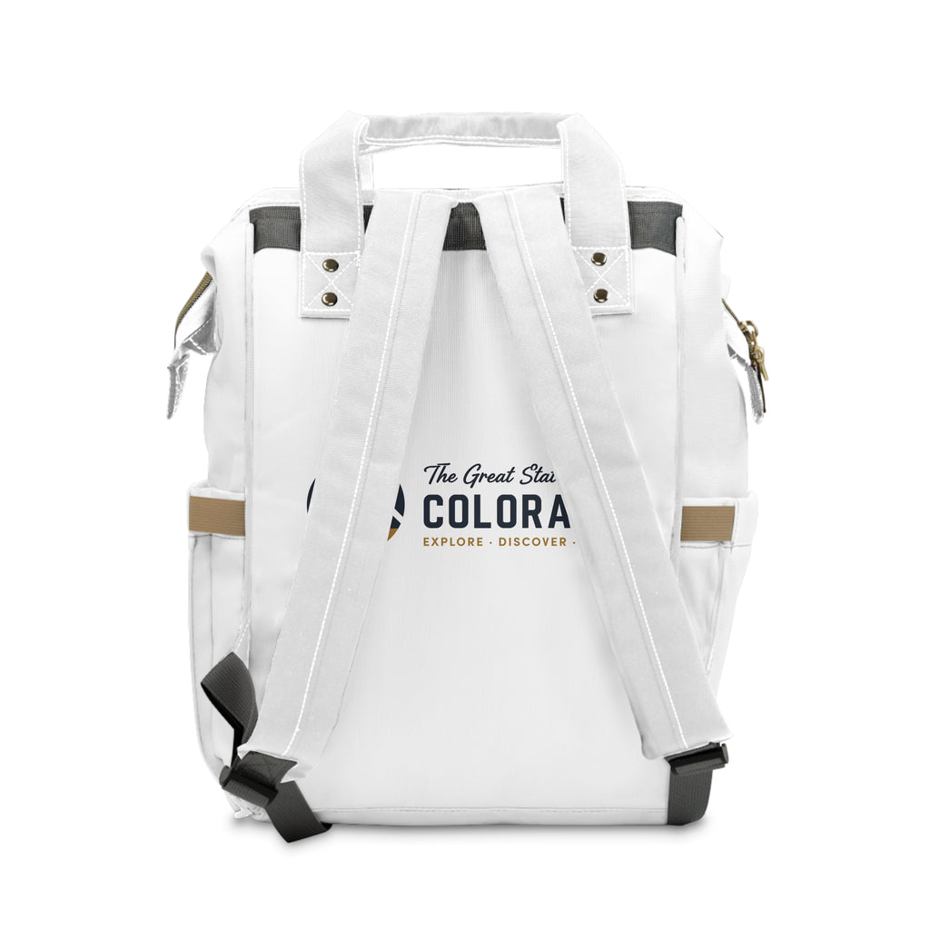 Baby Collection Colorado Mountain Logo Diaper Backpack — Multifunctional Baby Travel Bag