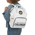 Baby Collection Colorado Mountain Logo Diaper Backpack — Multifunctional Baby Travel Bag