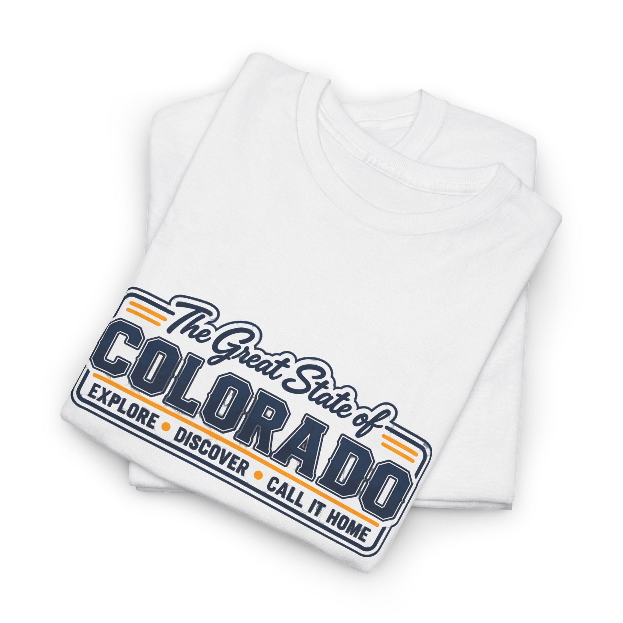 Old School Colorado State Tee — "The Great State of Colorado" T-Shirt