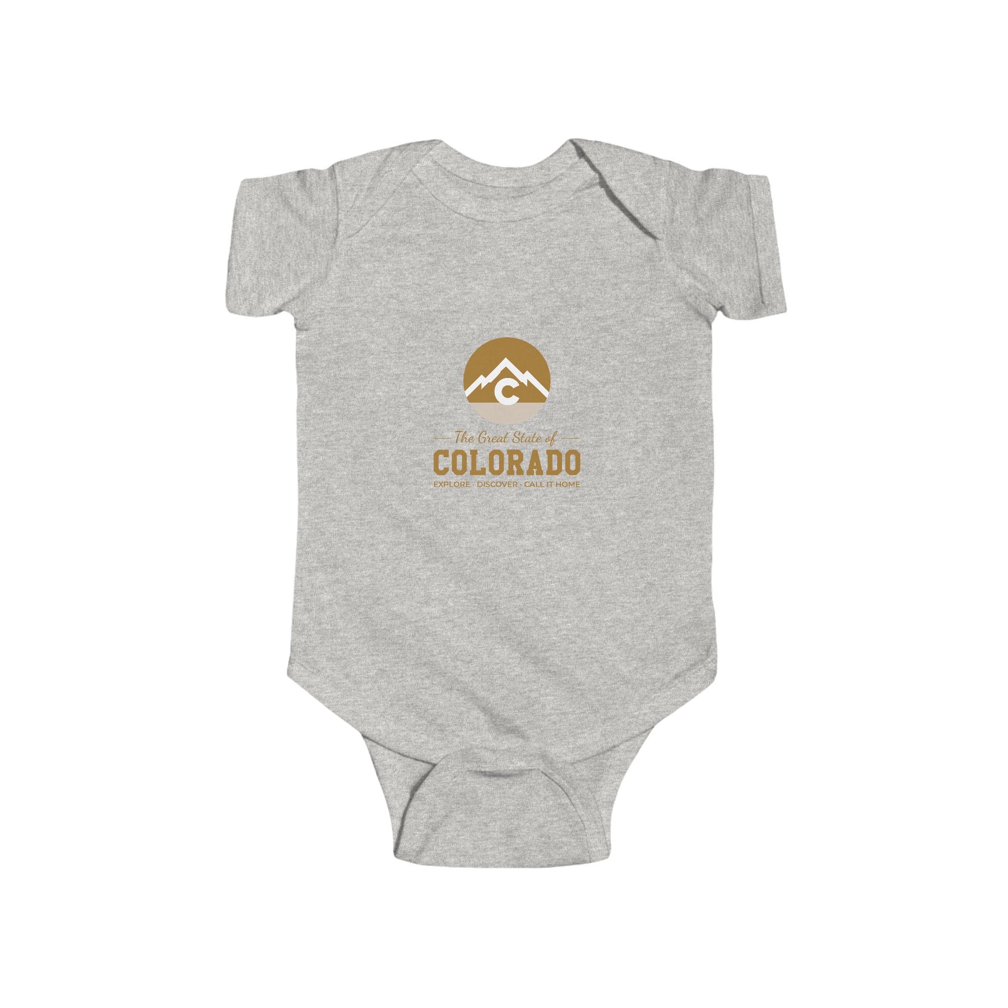 Colorado Mountain Baby Bodysuit – The Summit of Colorado Infant Onesie