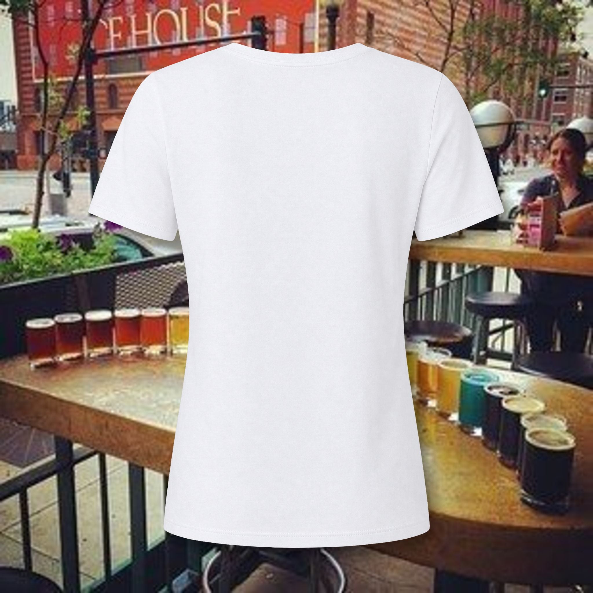 Colorado Mountain V-Neck Tee — The Great State of Colorado