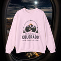Compass Colorado Mountain  Sweatshirt — "The Great State of Colorado" Crewneck