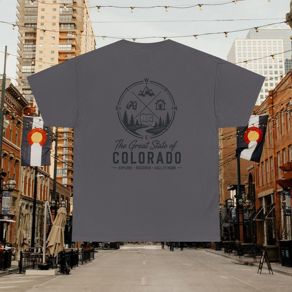 Heritage Back T-Shirt — The Great State of Colorado Graphic Tee